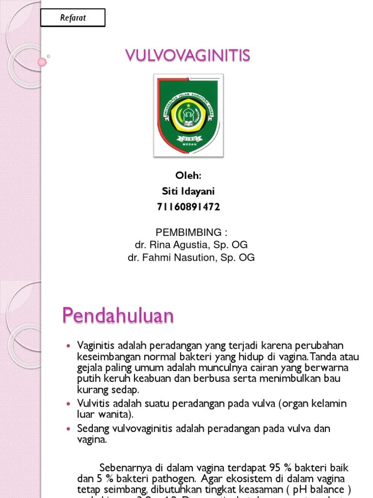 Vulvovaginitis | PDF