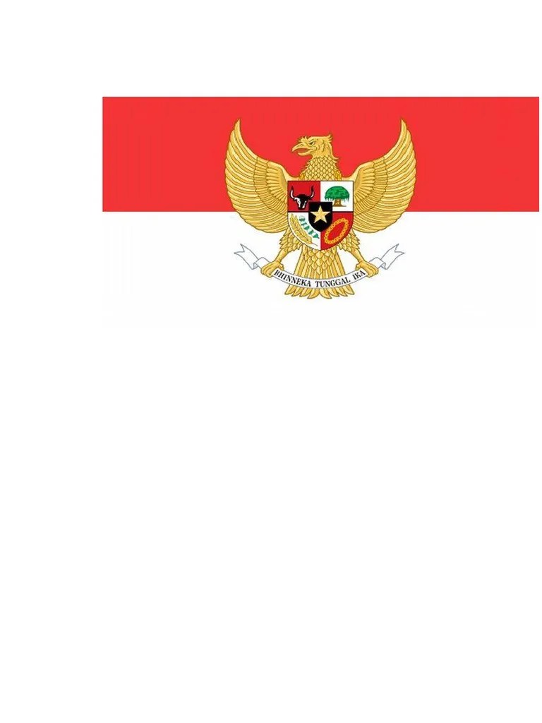 Negara adalah garuda pancasila dengan semboyan bhinneka tunggal ika. Lambang Garuda Dan Merah Putih Pdf