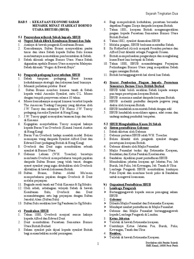 Nota Ringkas Sejarah Tingkatan 2 Bab 5 Kesultanan Melayu Melaka / Bab 5 Kesultanan Melayu Melaka Pdf