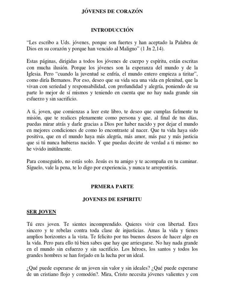 Jóvenes De Corazón PDF | PDF | Amor | Dios