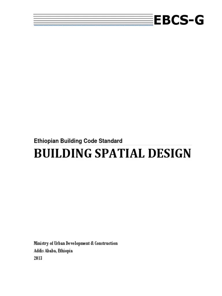 Building Spatial Design | PDF | Wall | Building Code