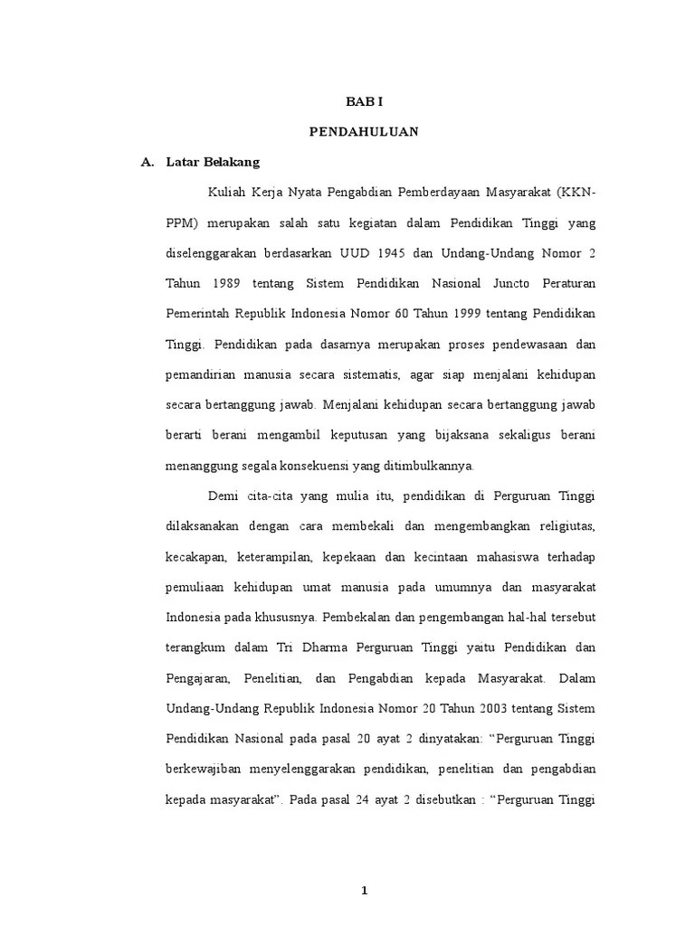 Cara membuat kata pengantar laporan dan contoh. Laporan Kkn Individu Pdf