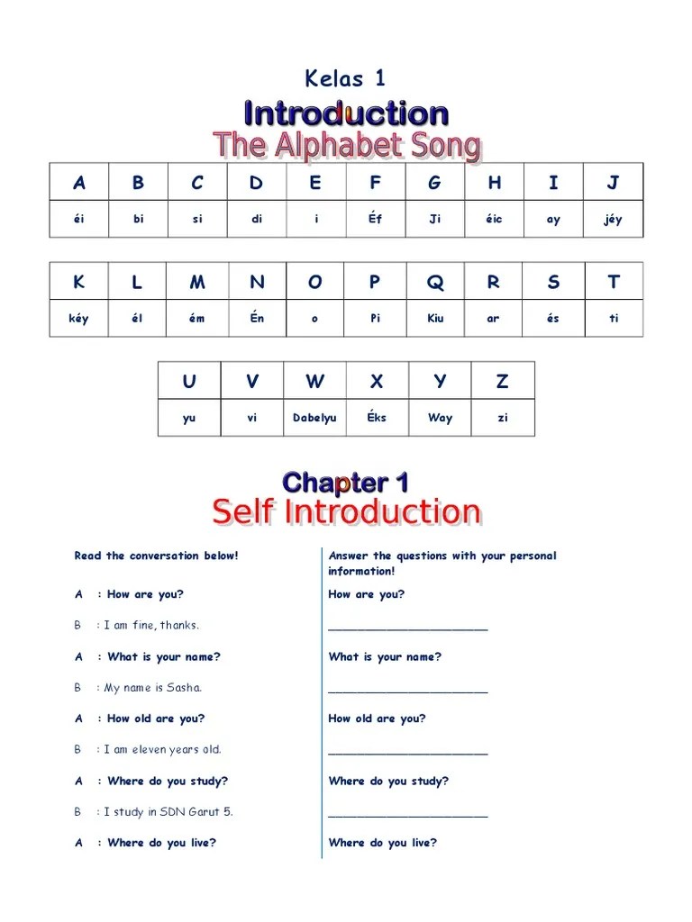 Menjadikan anak menyukai matematika dan menjadikan minat anak terhadap. Modul B Inggris Sd Kelas 1 6 Pdf