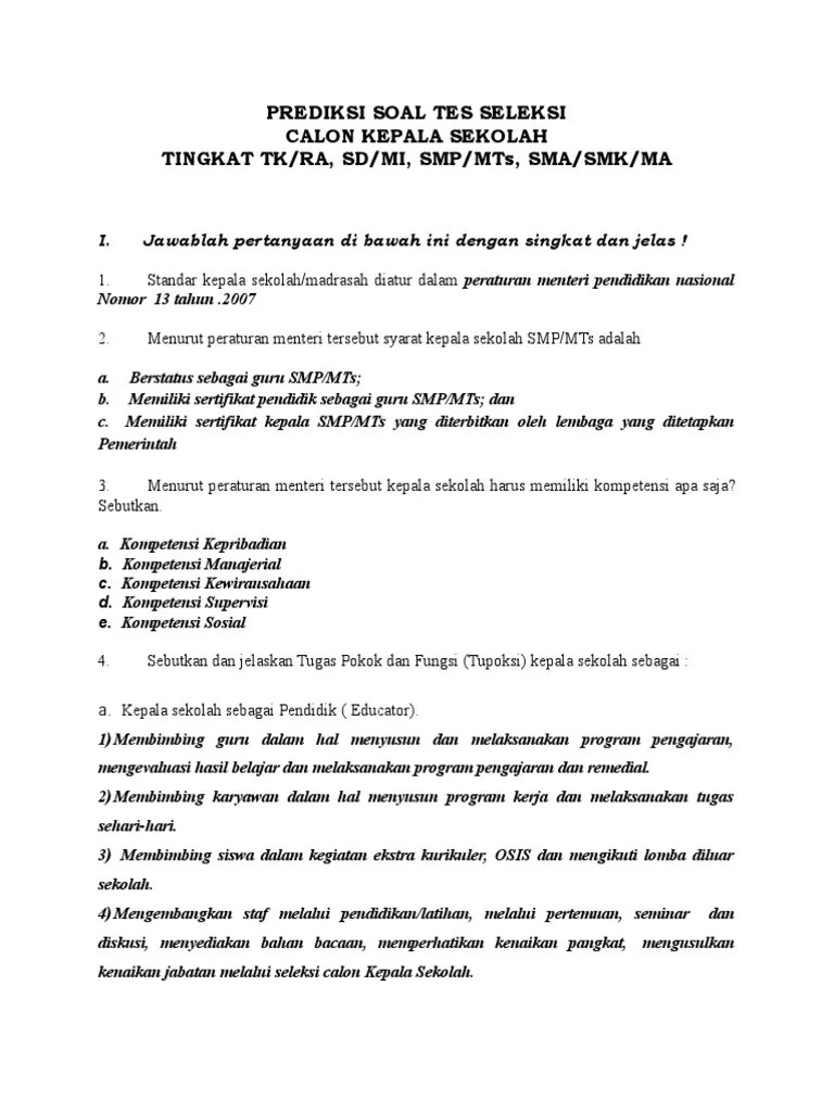Kpk keberatan menindaklanjuti laporan akhir hasil pemeriksaan (lahp) ombudsman ri terkait tes wawasan kebangsaan. Contoh Tes Tertulis Masuk Kerja Kumpulan Bocoran Soal Usbn Unbk Dan Cpns Terlengkap