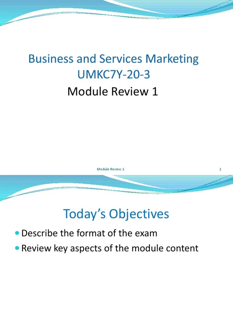 Module Review 1 | PDF | Quality (Business) | Business