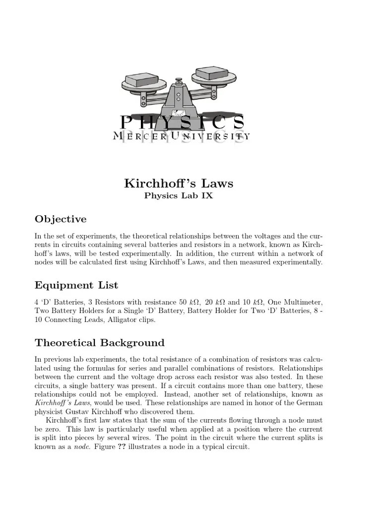 Kirchhoff S Law Problems And Examples Pdf - Dark Arts - Professional 8K Collection