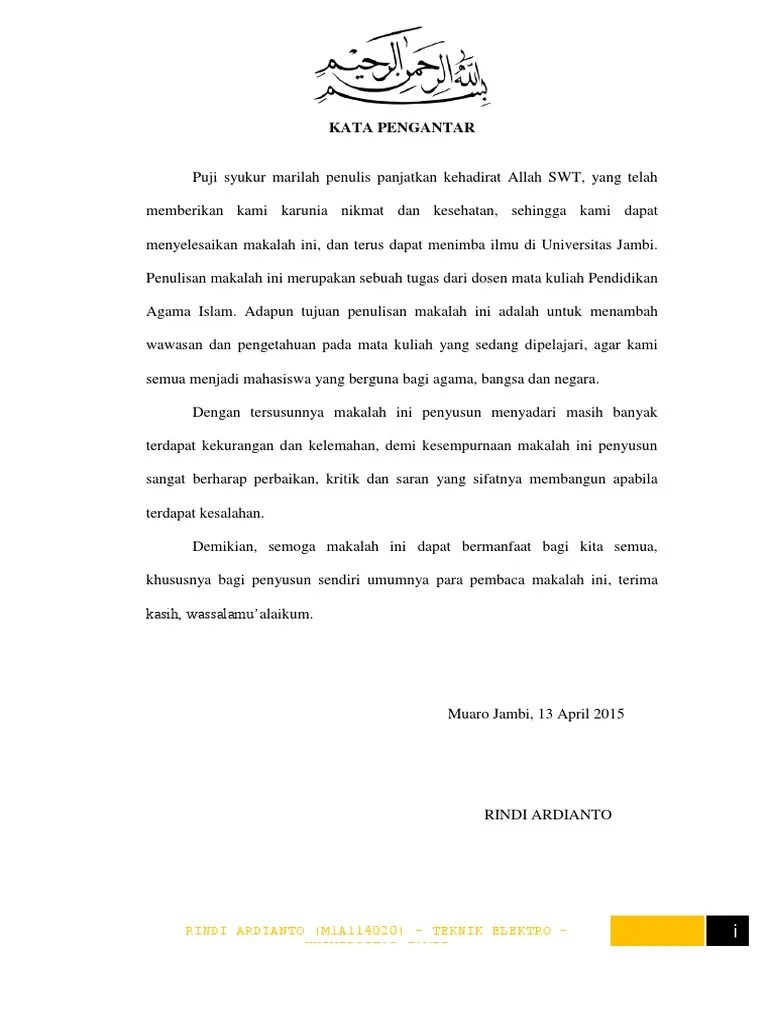 Contoh Kata Pengantar Biografi Temblor En Cute766