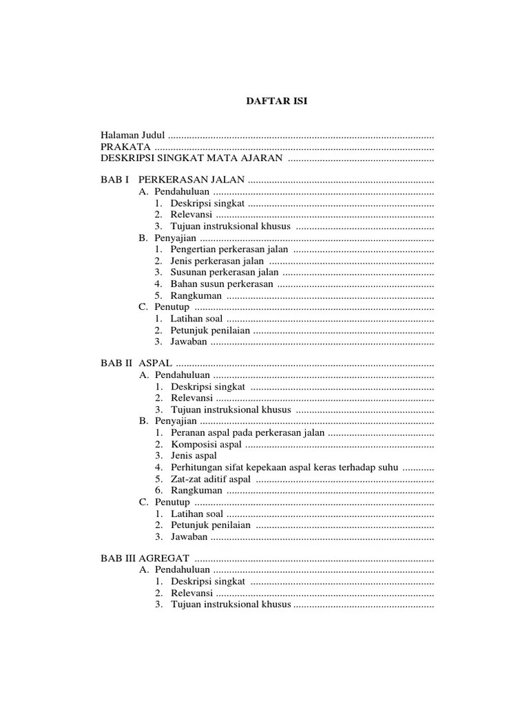 Modul Perkerasan Jalan | PDF