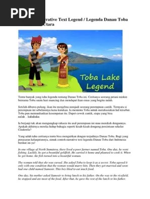 Indonesian Narrative Text | PDF