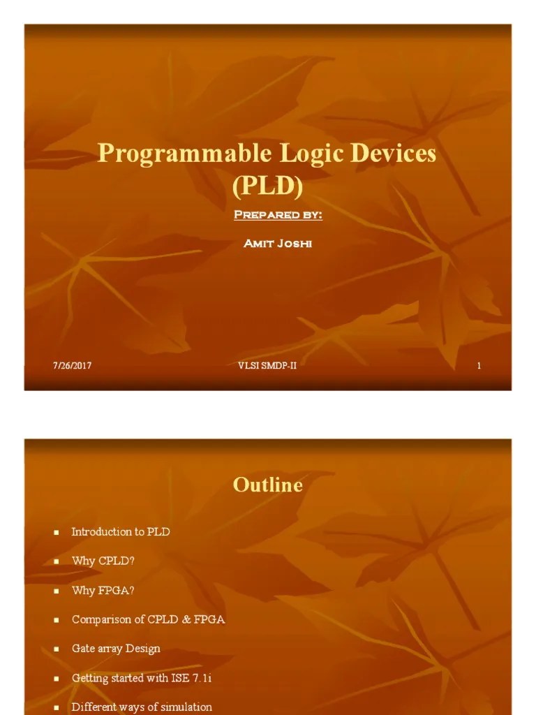 PLD PDF | PDF | Field Programmable Gate Array | Integrated Circuit