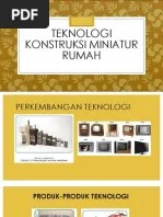Tiap bab ada beberapa materi dan soal latihan untuk siswa. Teknologi Konstruksi Miniatur Rumah Pdf