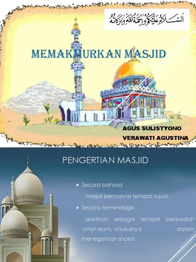 MEMAKMURKAN MASJID.pptx