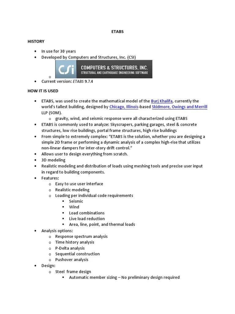 Structural Analysis Software | Download Free PDF | Autodesk Revit ...