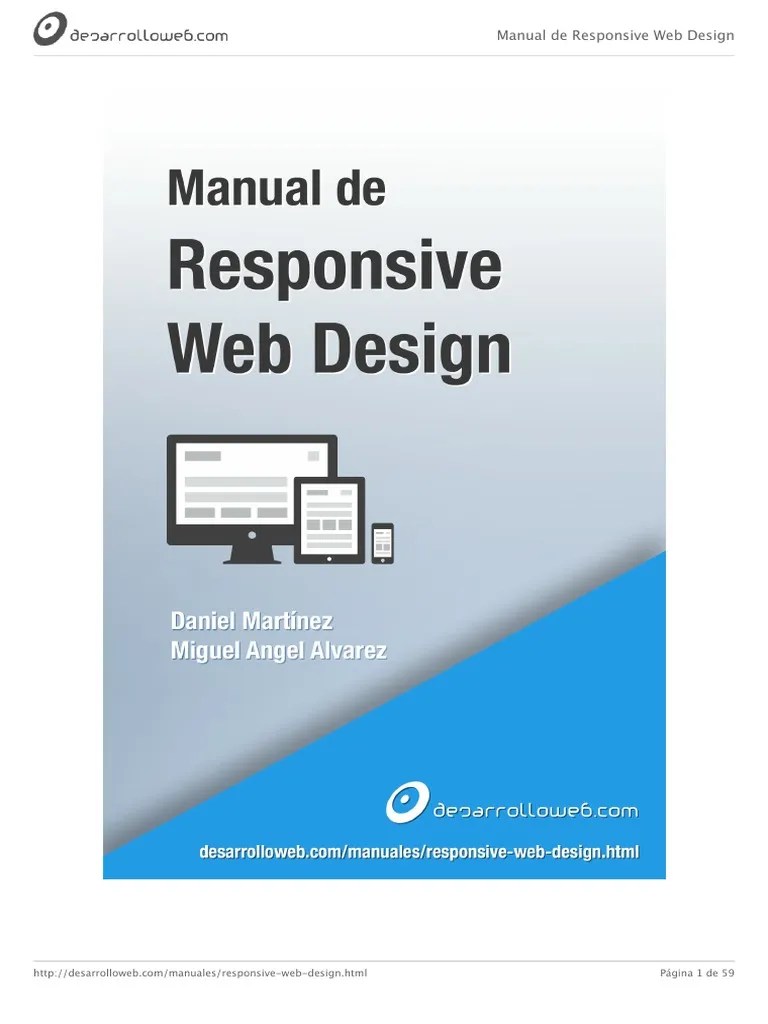Responsive Web Design | PDF | HTML | Navegador Web