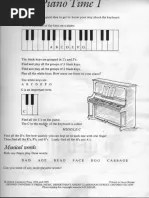 Times in the a section while the left hand moves down just one note at a time. Piano Time 1 Pdf Pdf