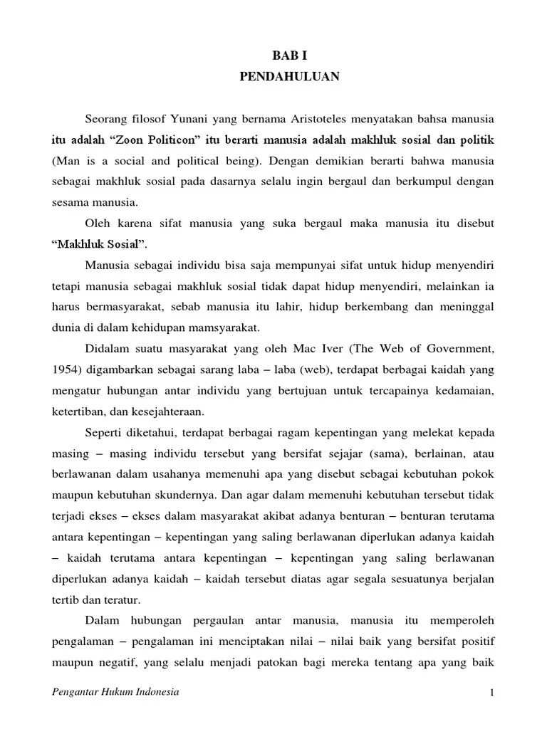 Subyek Hukum Dan Obyek Hukum | PDF