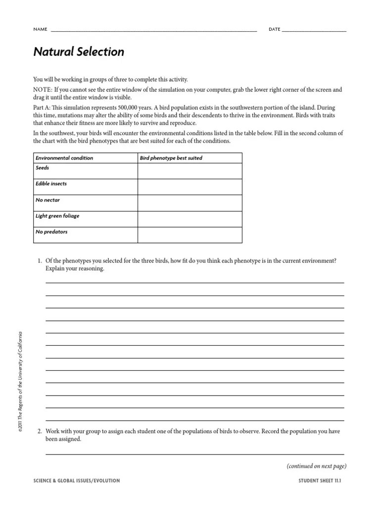 Check spelling or type a new query. Sgi Evolution Ss 11 1 Pdf Natural Selection Phenotype