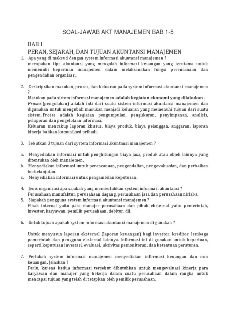 Untuk Tujuan Apakah Sistem Informasi Akuntansi Manajemen Digunakan