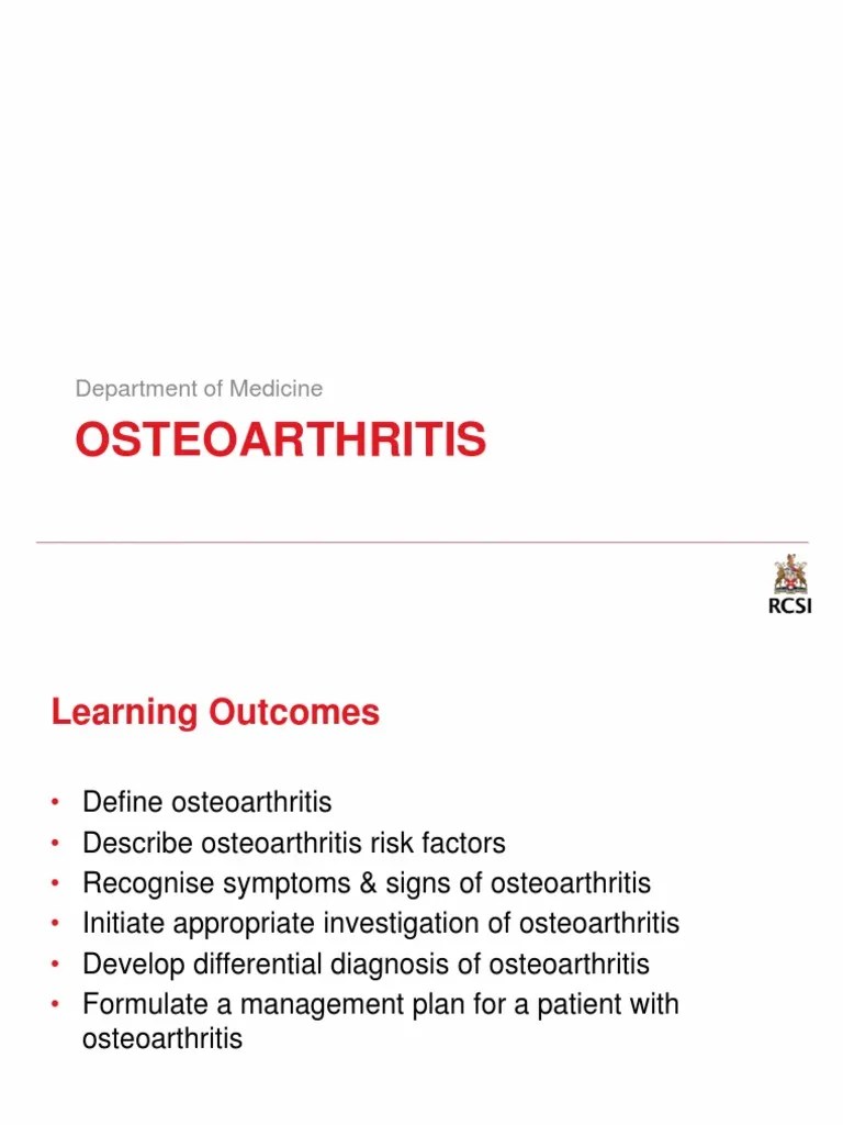 Osteoarthritis | PDF | Osteoarthritis | Arthritis
