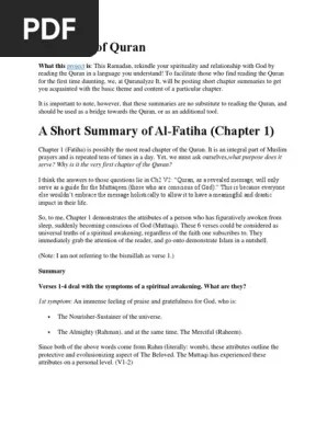 Flow Charts Of Surahs English Nurul Quran While Chapter 2 is a very action-oriented and a practical chapter outlining the system of Islam Chapter 3 is more about its implementation and preparing the reader for the on the ground.