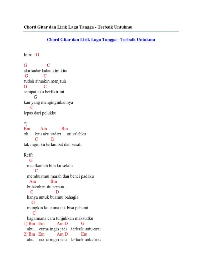 G c g dm g c g. Lirik Cinta Terbaik Chord