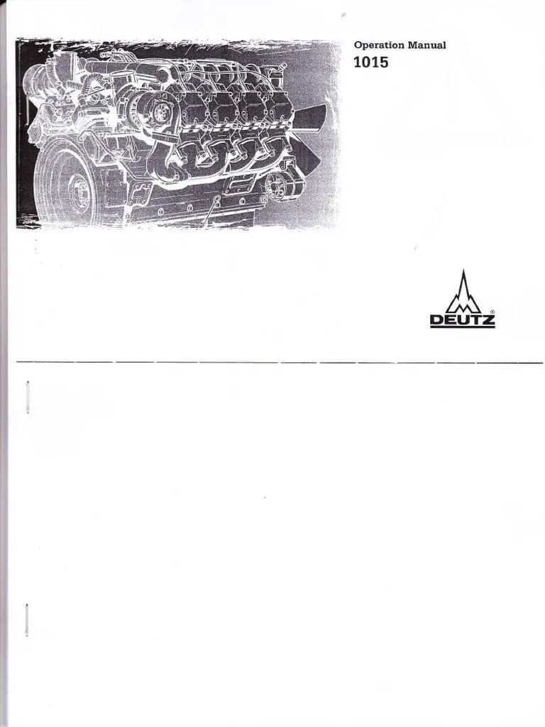 Operation Manual | PDF | Internal Combustion Engine | Vehicle Technology