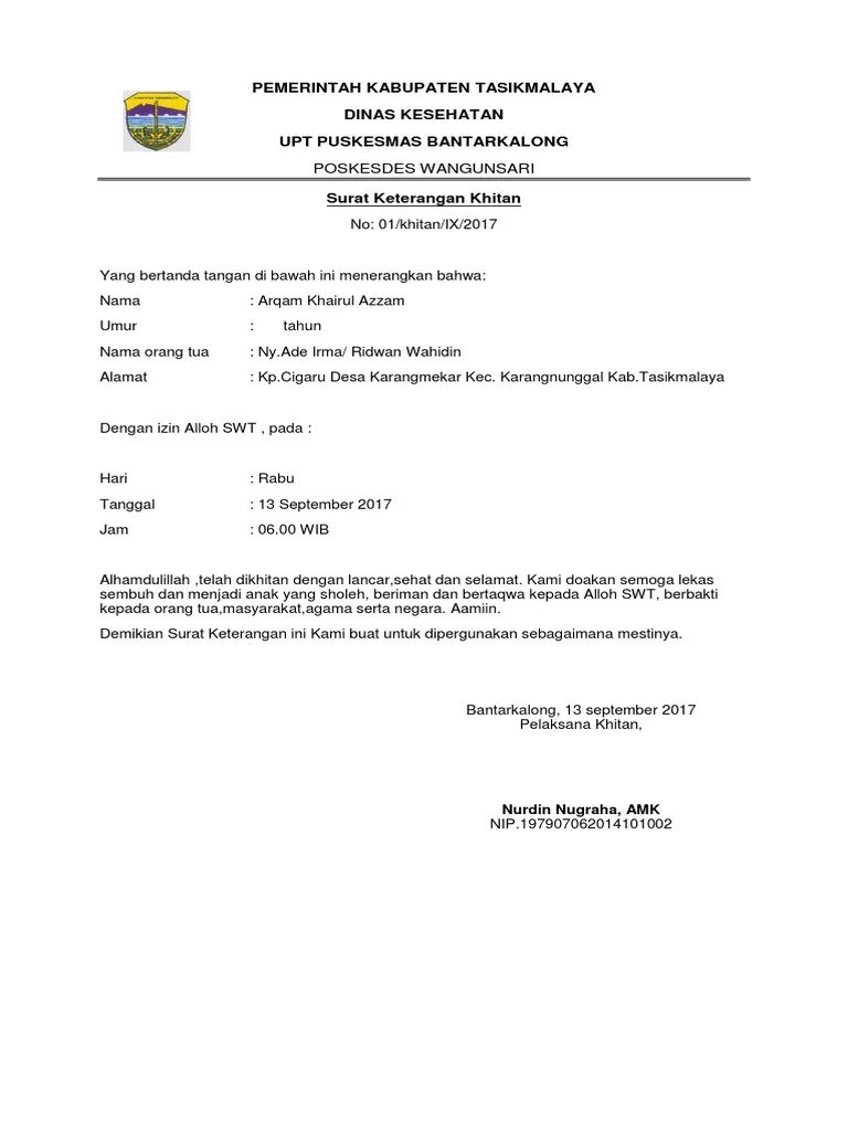 ∙ promo pengguna baru ∙ kurir instan ∙ bebas ongkir ∙ cicilan 0%. Surat Keterangan Khitan Pdf