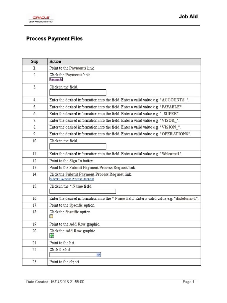 Process Payment Files | PDF | Résumé | Portable Document Format