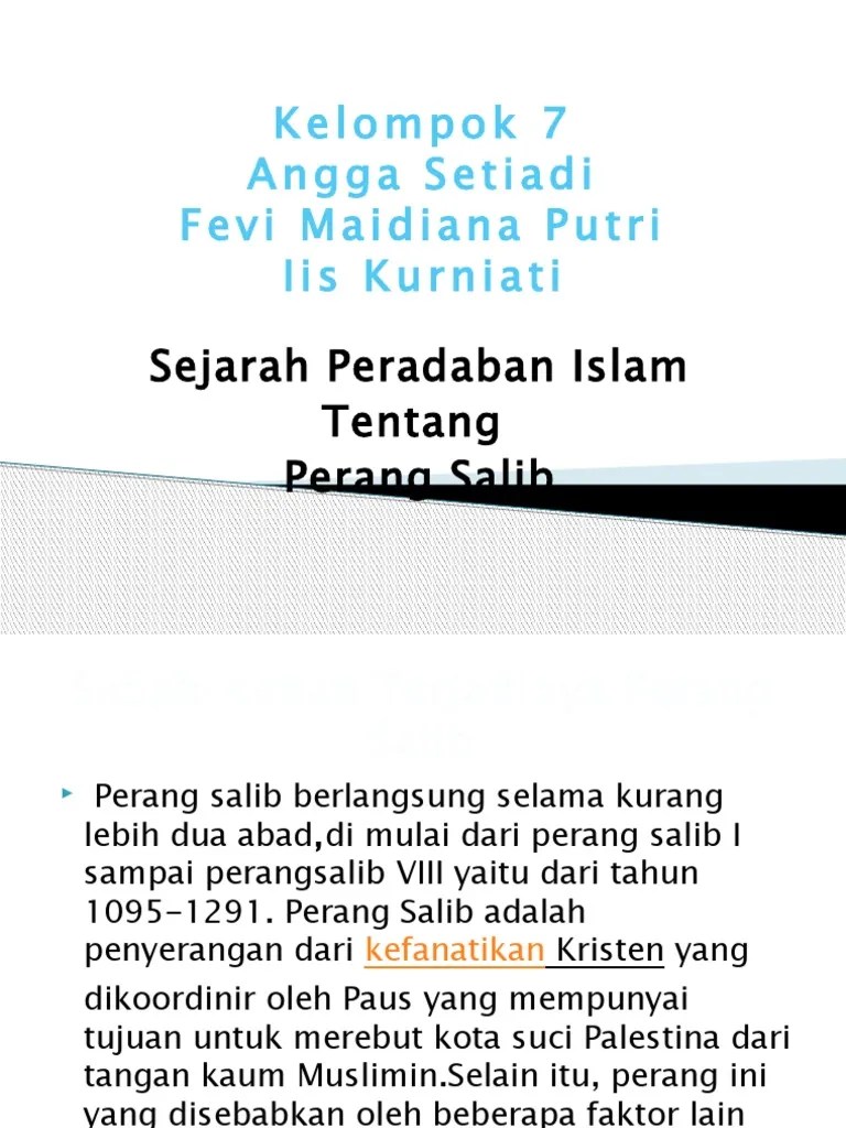 Power Point SEJARAH PERADABAN ISLAM | PDF