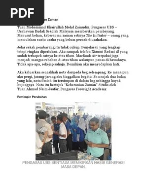Apa Itu Keberanian Zaman | PDF
