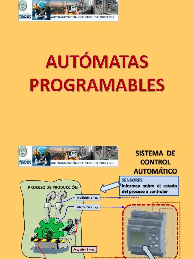 4 Automatas-Programables | Descargar Gratis PDF | Controlador Lógico Programable | Unidad ...