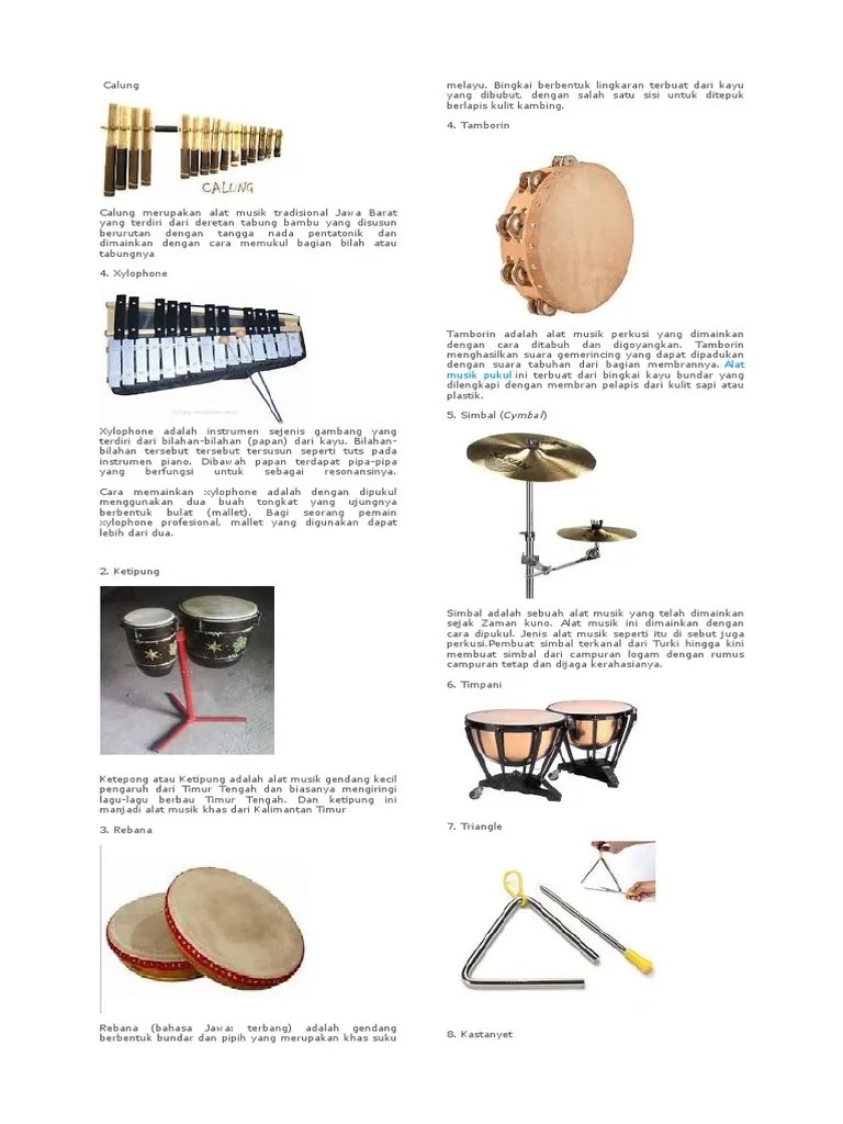 Cara Memainkan Alat Musik Calung Adalah - Berbagai Alat