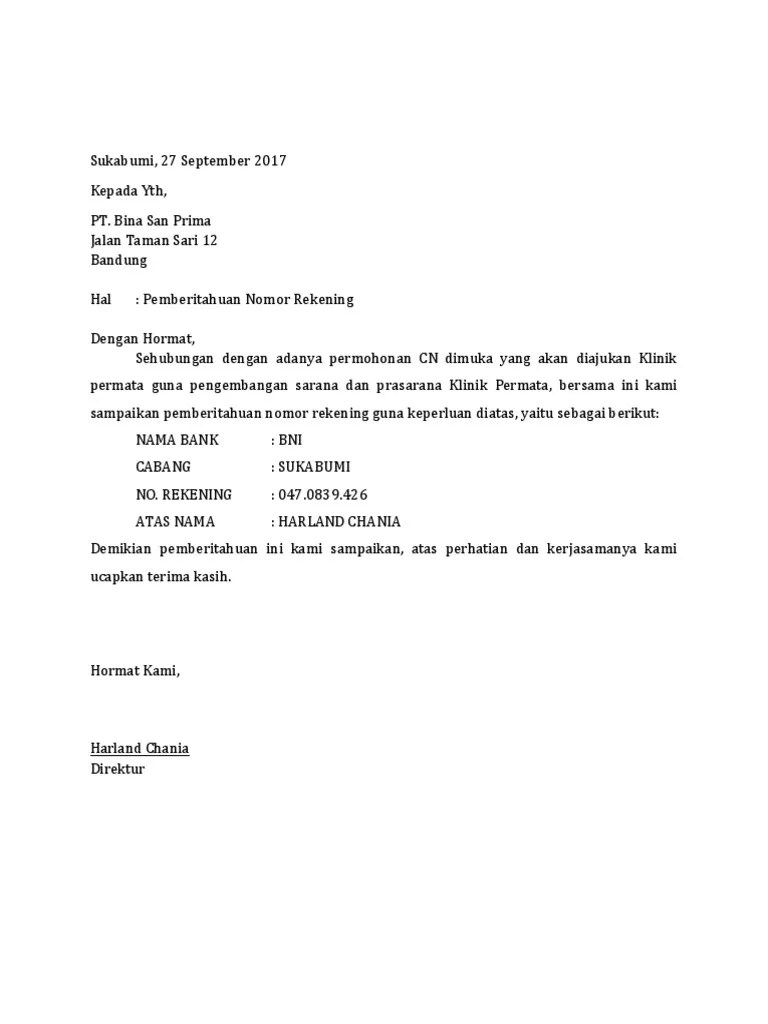 Sehubungan dengan telah tidak aktifnya saya dalam melakukan transaksi di pt mandiri. 12 Contoh Surat Pernyataan Rekening Kumpulan Letter