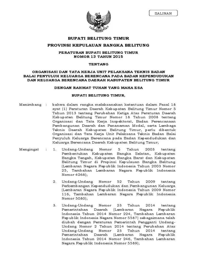 Uptd Balai Penyuluh KB | PDF