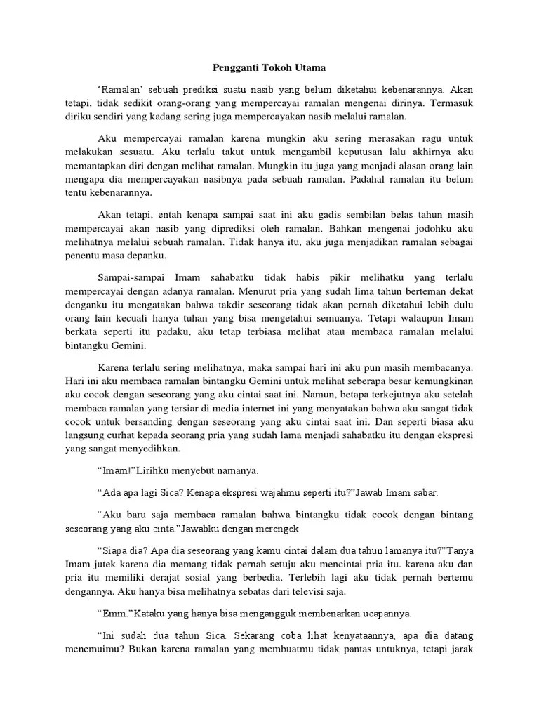 Dan bagaimanakah ku harus meyakinkan diriku. Ramalan Cinta Pdf