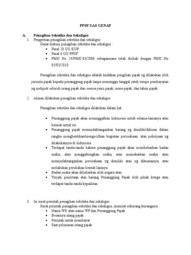 PPSP Uas Genap | PDF