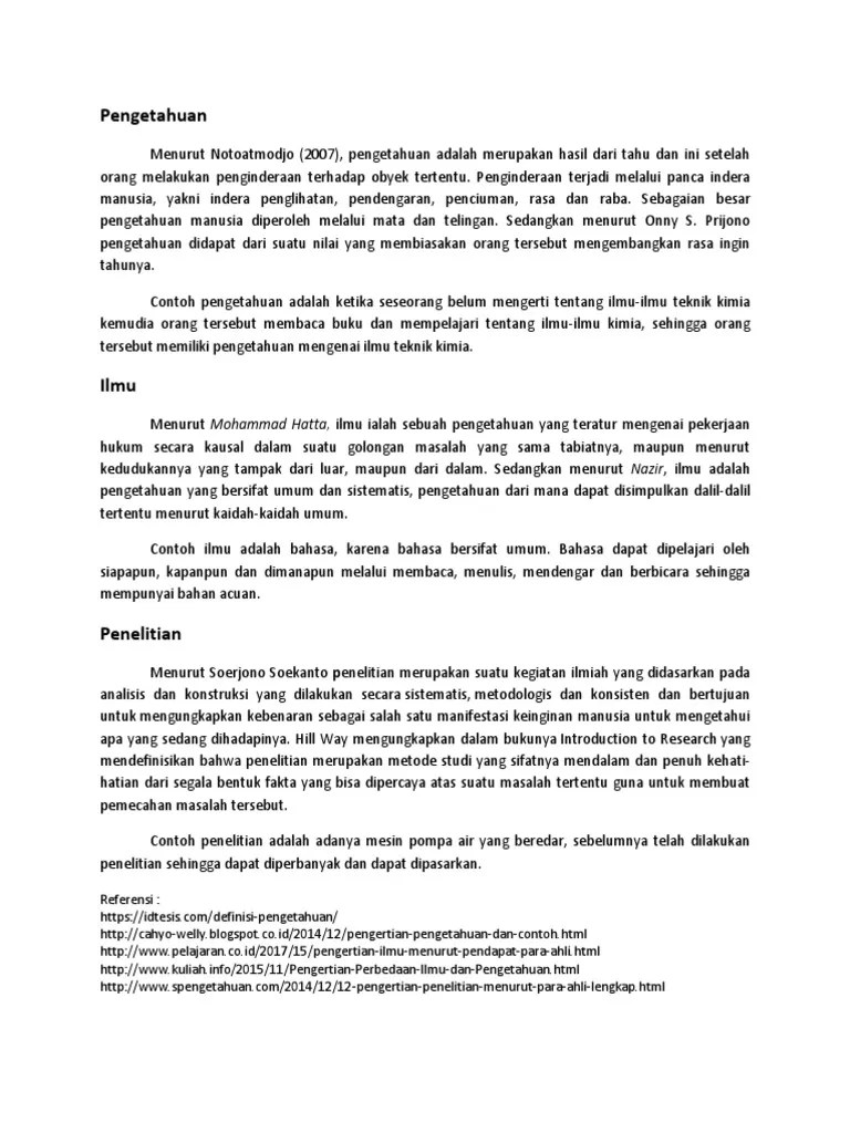 Apa itu objek penelitian?
