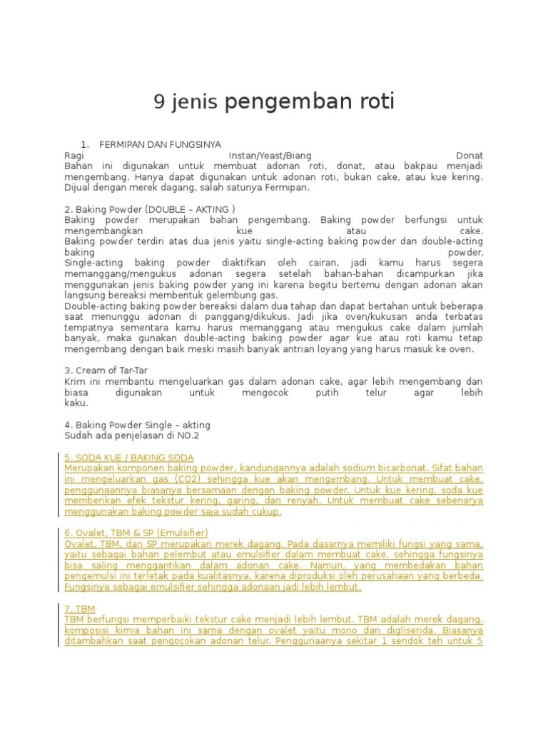 Bubuk berwarna putih terang ini punya fungsi untuk mengembangkan kue atau cake yang kita buat. Fungsi Bakibg Powder Buat Adoban Donat : 8 Merk Baking ...