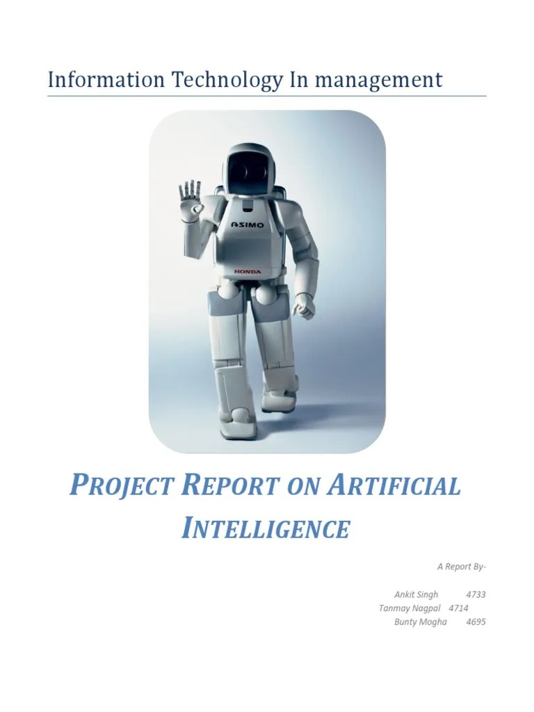 P R A I: Information Technology In Management | PDF | Artificial ...