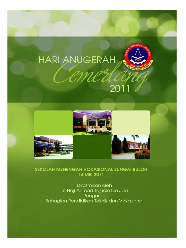 Buku Program Hari Anugerah Cemerlang | PDF