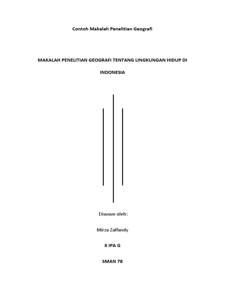 Contoh hasil interpolasi dalam bentuk kontur (sumber : Contoh Makalah Penelitian Geografi Tentang Lingkungan Hidup Di Indonesia Pdf