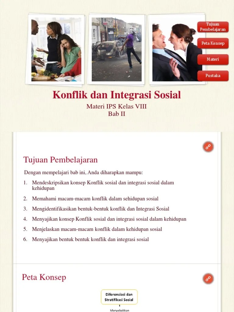 Konflik Sosial Microteaching | PDF