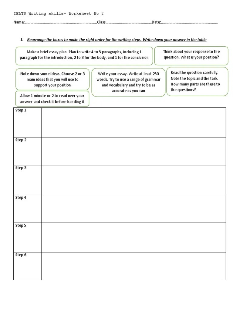 IELTS Writing Skills-no2-Task 2 Intro | PDF | International English Language Testing System | Essays