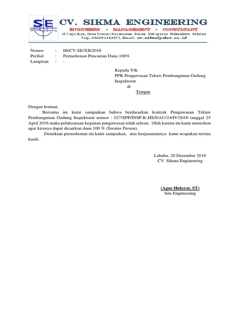 Contoh Surat Pengajuan Permohonan Education Contoh Surat Permohonan Pencairan Garansi Bank have a graphic from the otherContoh Surat Permohonan Pencairan Garansi Bank It also will feature a picture of a kind that may be seen in the gallery of Contoh Surat Permohonan Pencairan Garansi Bank.