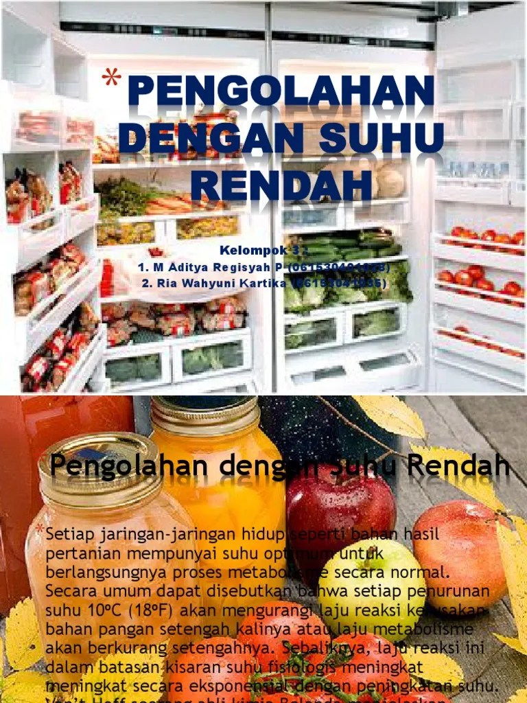 Suhu Rendah P | PDF