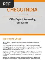 Chegg QA Guideline - V10 | PDF | Test (Assessment) | Question