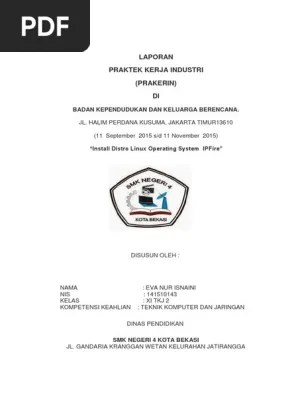 Badan kependudukan dan keluarga berencana nasional provinsi sumatera. Laporan Dinas Kb Pdf