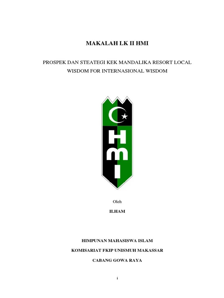 (lk ii) cabang kerinci, jambi. Makalah Lk Ii Pdf