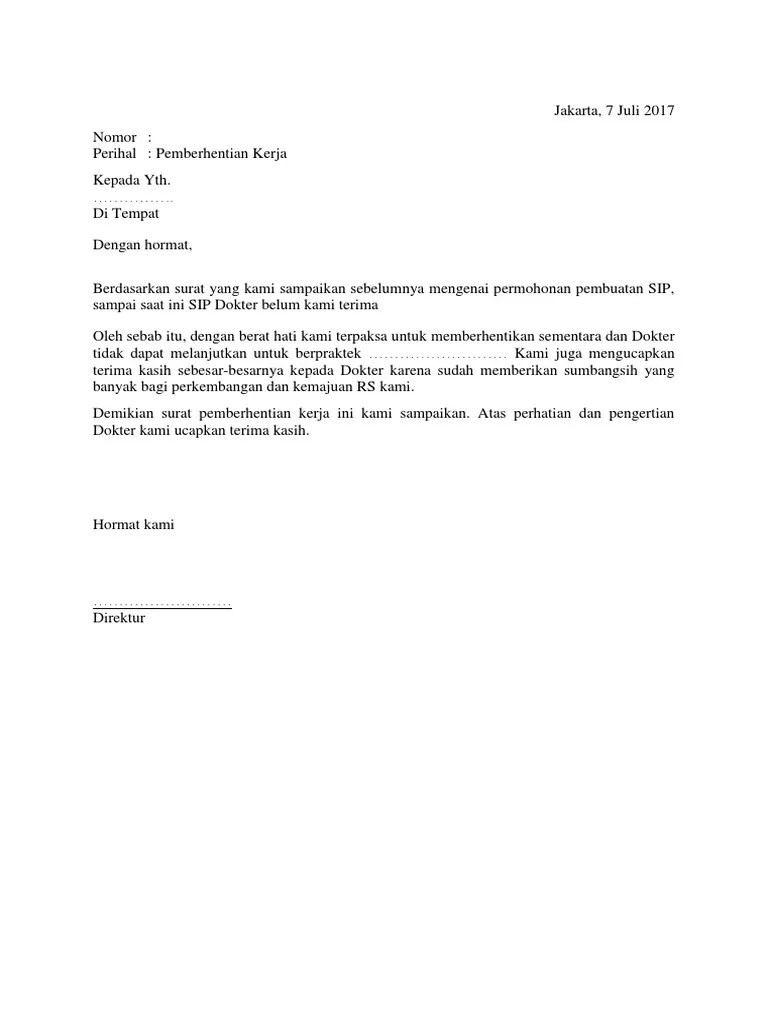 Contoh surat rayuan pengurangan bayaran kompaun perkeso if you are looking for surat rayuan kompaun you ve come to the right place. Contoh Surat Pemberhentian Pekerja Dari Majikan