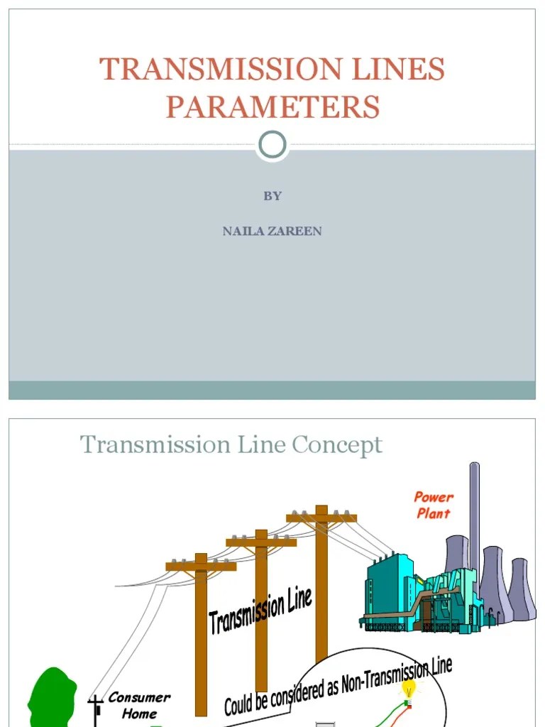 Transmission Line Parameteres | PDF | Electric Power Transmission ...